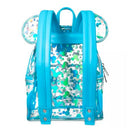 Disney Loungefly Mickey Mouse Icon Clear Blue Mini Backpack