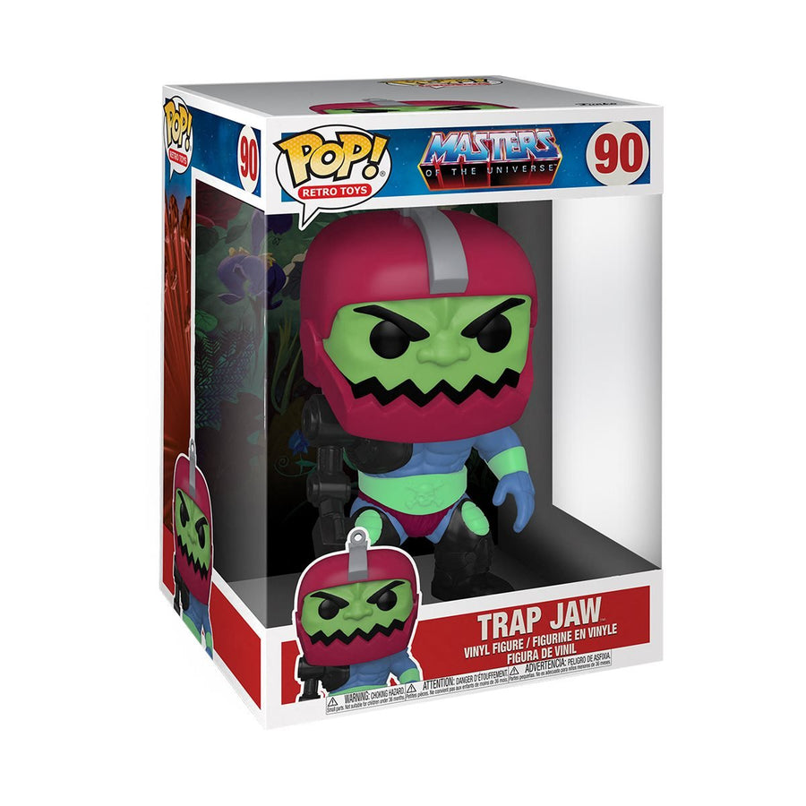 Funko POP! Retro Toys: Trap Jaw 90 (BOX DISCOLORATION)