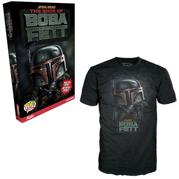Funko POP! Tees: Star Wars - The Book of Boba Fett