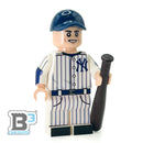 #99 Judge NY Baseball Player Minifig made using LEGO parts - B3 Customs