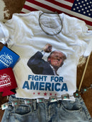 Trump Fight for America Graphic Tee