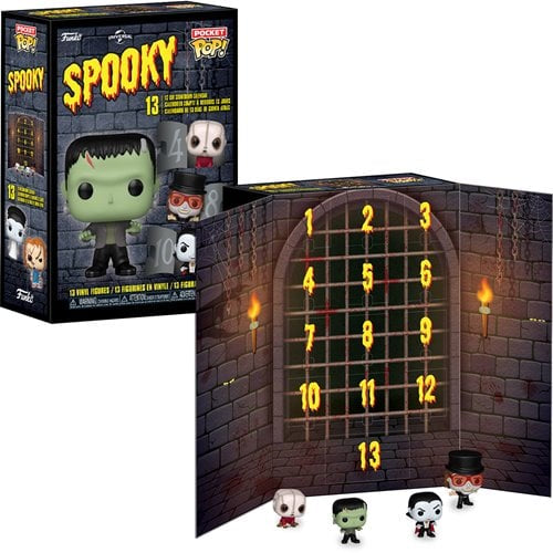 Funko Pocket POP! Universal Spooky 13-Day Countdown Calendar