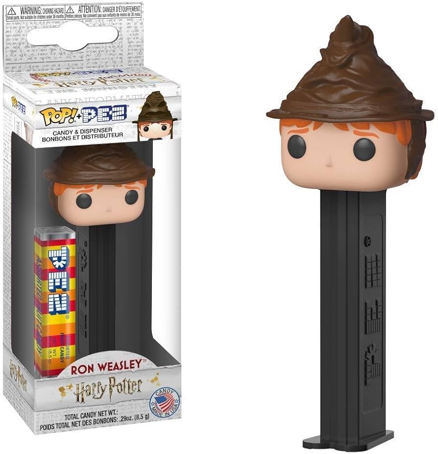 Funko Pez: Harry Potter - Ron Weasley Sorting Hat (Collectible Only)
