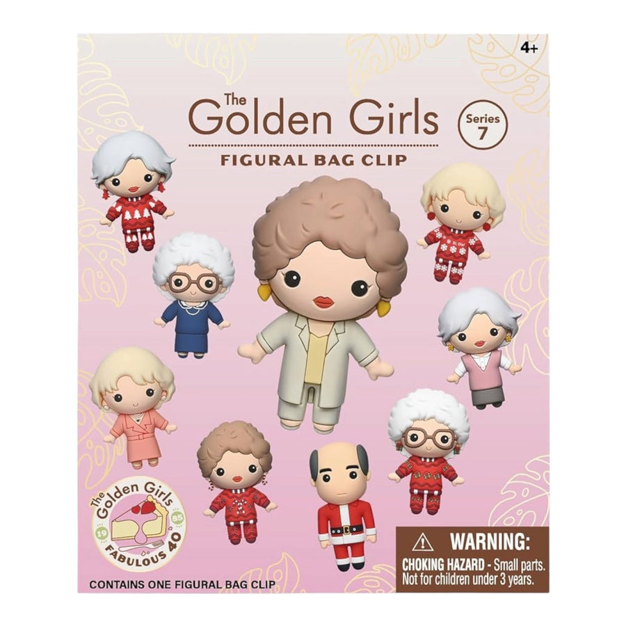 Golden Girls Series 7 Mystery 3D Foam Bag Clip