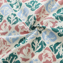 Valentine's Day Hawaiian Shirts For Men Vintage Cotton Button Down Rose Seal Short Sleeve Aloha Shirt
