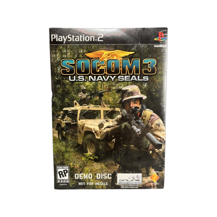 SOCOM 3: U.S. Navy SEALs [Demo Disc] (Playstation 2)