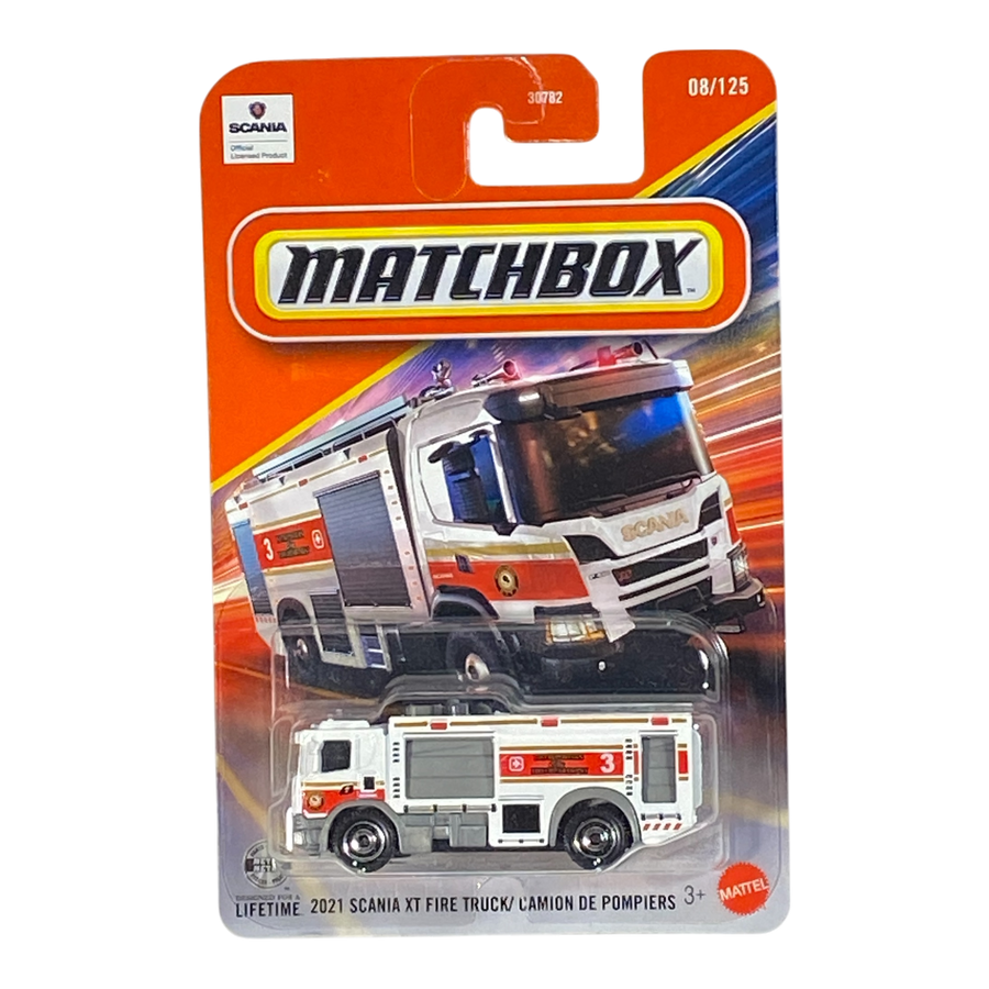 Matchbox 2021 Scania XT Fire Truck | Matchbox Series 08/125