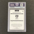2016-17 NBA Hoops #88 Bojan Bogdanovic Signed Card AUTO PSA Slabbed Nets