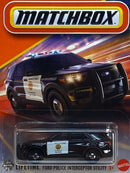 Matchbox Ford Police Interceptor Utility - 2025 Matchbox Series 75/125