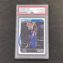 2014-15 NBA Hoops #254 Channing Fry Signed Card AUTO PSA Slabbed Magic