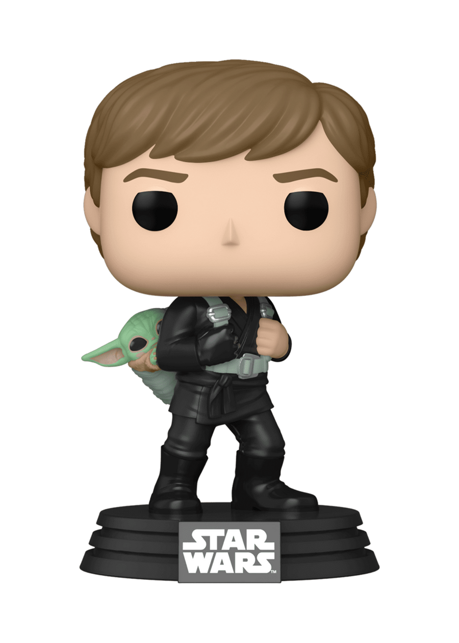 Funko Pop Star Wars   Luke Skywalker  Grogu
