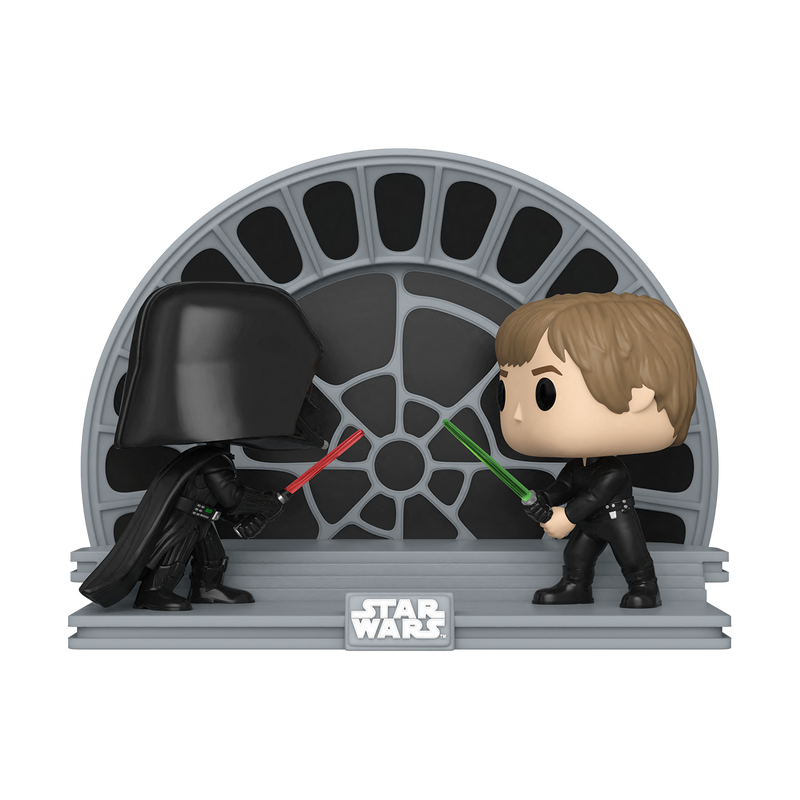 Funko Pop Moment Return Of The Jedi 40Th  Darth Vader Vs Luke Skywalker