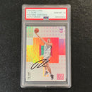 2017-18 Panini Status #124 TJ Leaf Signed Card AUTO 10 PSA Slabbed RC Pacers