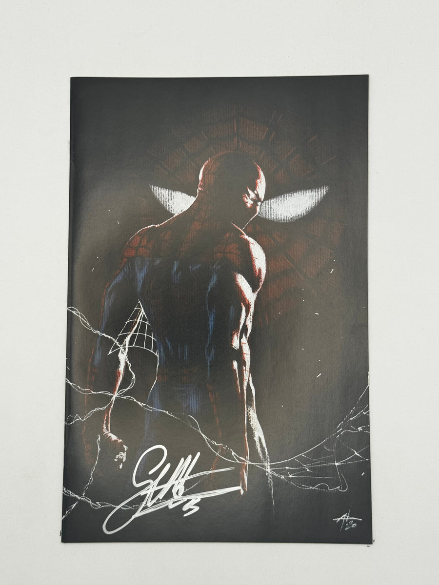 [Signed by Gabriele Dell'Otto] Amazing Spider-Man #46 Virgin Unknown Comics Gabriele Dellotto Exclusive Virgin Var [08-25]