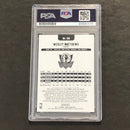 2017-18 NBA Hoops #128 Wesley Matthews Signed Card AUTO PSA Slabbed Mavericks