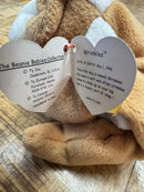 Ty Beanie Baby Wrinkles the Bulldog 1996 w/TAG ERRORS, -4103