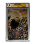 [TRIPLE SIGNED CGC YELLOW LABEL 4 PACK FOIL] X-Men 1991 #1 Facsimile Jim Lee | Claremont |  Williams Cover Var [Set #1]