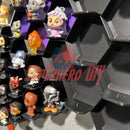 Honeycomb Wall Display for Disney Doorables: Organize and Showcase Your Collection