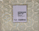 Martha Stewart Collection Holiday Printed 4 PC. Sheet Set