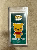 Pop! Disney: Winnie the Pooh (Flocked) #32 SDCC LE480 PSA 7.0 Graded and Encapsulated