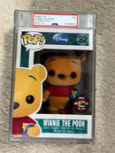 Pop! Disney: Winnie the Pooh (Flocked) #32 SDCC LE480 PSA 7.0 Graded and Encapsulated