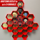 Honeycomb Wall Display for Disney Doorables: Organize and Showcase Your Collection