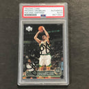 2002-03 Upper Deck #161 Predrag Drobnajak Signed Card PSA Slabbed Sonics