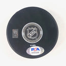 RILEY STILLMAN signed Hockey Puck PSA/DNA Chicago Blackhawks Autographed