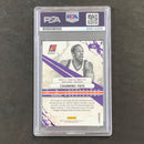 2010-11 Panini Rookies & Stars #96 Channing Frye Signed Card AUTO 10 PSA Slabbed Suns