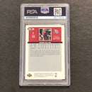 2003-04 Upper Deck MVP #109 Jason Collins Signed Card AUTO PSA Slabbed Nets