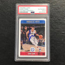 2017-18 NBA Hoops #3 Dario Saric Signed Card AUTO PSA Slabbed 76ers