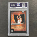 2003-04 Upper Deck Victory #172 Jason Richardson Signed Card AUTO PSA Slabbed Warriors