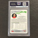 2005-06 Topps #172 Tyronn Lue Signed Card AUTO PSA Slabbed Hawks