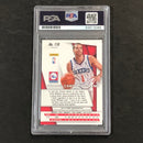 2014-15 Panini Prizm Red White & Blue #118 Michael Carter-Williams Signed Card PSA/DNA Slabbed 76ers