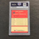2003-04 Fleer Tradition #12 Sam Cassell Signed Card AUTO PSA Slabbed Minnesota Timberwolves