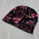 Skulls and Flowers Beanie