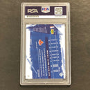 2005-06 Upper Deck Slam #97 David Lee Signed Card AUTO PSA Slabbed
