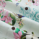 Hawaiian Shirts For Men Hummingbird Print Shirt 100% Cotton