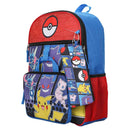 Pokemon Pokeball 5 Pc Youth Backpack Set