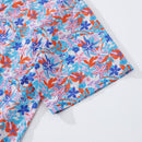 Hawaiian Shirts For Men Summer Passion Print Shirt Short Sleeve