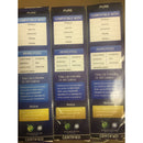 Colpure 3 packs Refrigerator Water Filter, 3PCS, Blue, 23