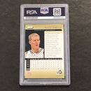 2004 Press Pass #12 Matt Freije Signed Card AUTO GRADE 10 PSA Slabbed Vanderbilt
