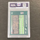 2007 Topps Chrome TC237 Victor Abiamiri Signed Card AUTO PSA Slabbed RC Eagles