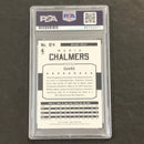 2015-16 NBA Hoops #124 Mario Chalmers Signed Card AUTO PSA Slabbed Heat