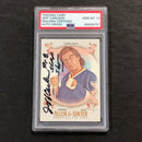 2021 Topps Allen & Ginter #256 JEFF CARLSON Signed Card PSA/DNA Encapsulated AUTO 10 Slabbed Slapshot