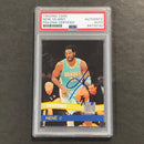 2010-11 Panini Donruss #117 Nene Signed AUTO PSA Slabbed Nuggets