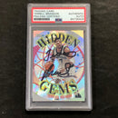 2000-01 Topps #HG8 Terrell Brandon Signed Card AUTO PSA/DNA Slabbed Timberwolves