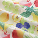 Men's Hawaiian Shirt Fruit Salad Print Cotton Button-down Short Sleeve Aloha Shirt