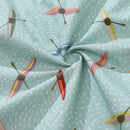 Men's Hawaiian Shirt Sea Kayaks Print By Katie O'Shea Design Cotton Button-down Short Sleeve Aloha Shirt