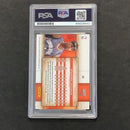 2010-11 Panini Studio #84 Stephen Jackson Signed Card AUTO 10 PSA Slabbed Charlotte